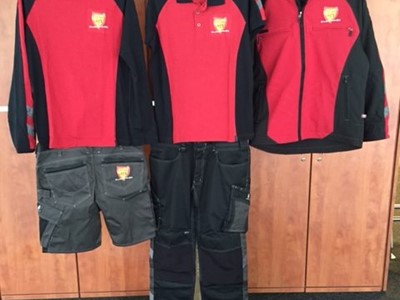 Nieuwe bedrijfskleding
